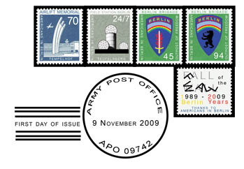 Americans in Berlin Cinderella Stamps